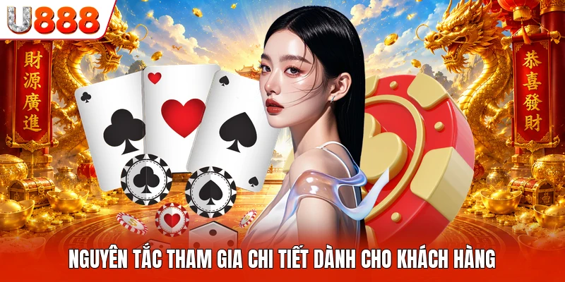 Baccarat Online U888 - Tuyệt Đỉnh Trò Chơi Thẻ Bài Nguyên tắc tham gia chi tiết dành cho khách hàng